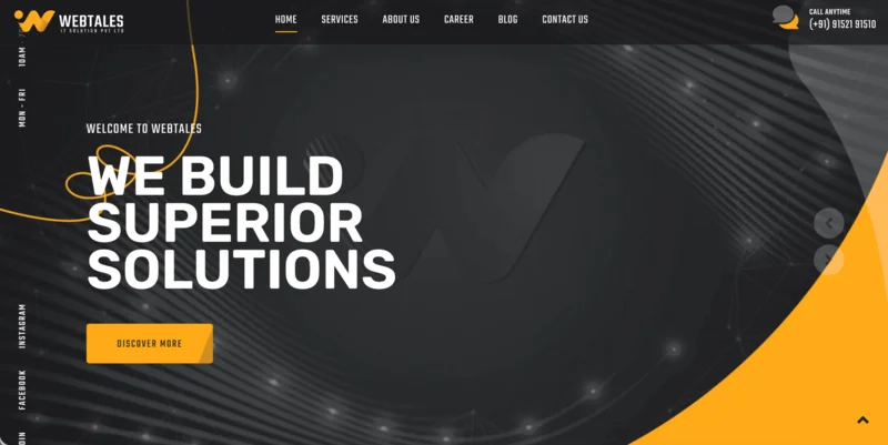 Top 10 Best Web Design Companies in Mumbai - 2. Webtales IT Solutions