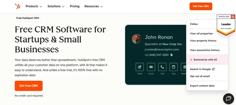 HubSpot CRM