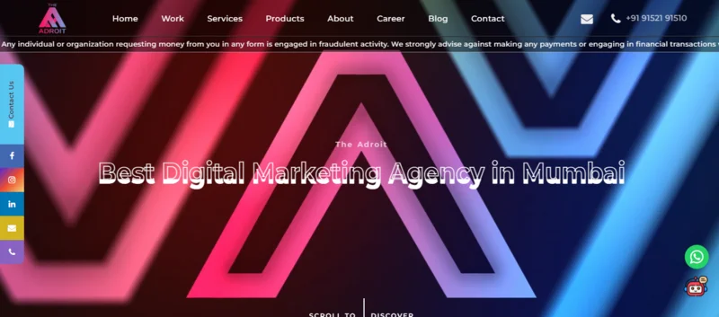 8 Best Graphic Design Companies in Mumbai - 1. The Adroit — Best for Strategic Brand & Visual Design