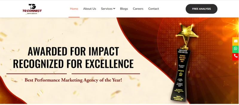 Top 10 Best Digital Marketing Companies in Navi Mumbai - 4. TG Connect Media Services — Best for Brand Engagement