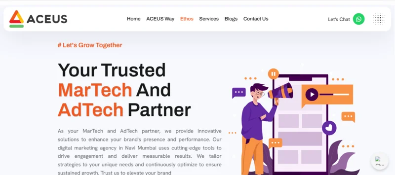 Top 10 Best Digital Marketing Companies in Navi Mumbai - 5. Aceus Media — Best for Integrated Digital Campaigns