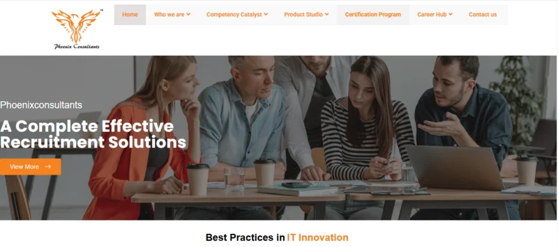 Top 10 IT Consultancy Companies in Bangalore - 5. Phoenix Consultants