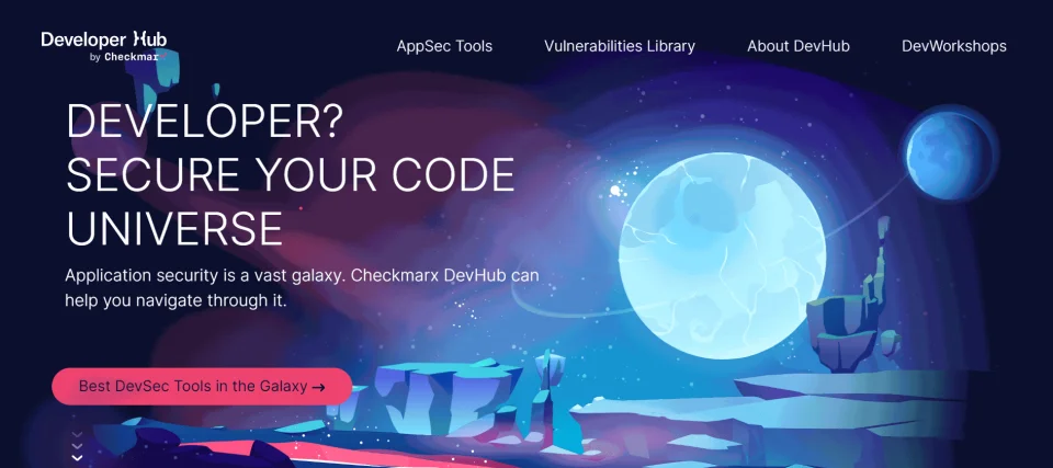 DevHub by Checkmarx – Website Development