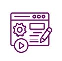 Answer-first content service icon