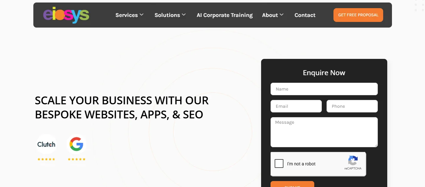 Top 10 Best SEO Companies in Navi Mumbai in 2026 - 10. Eiosys