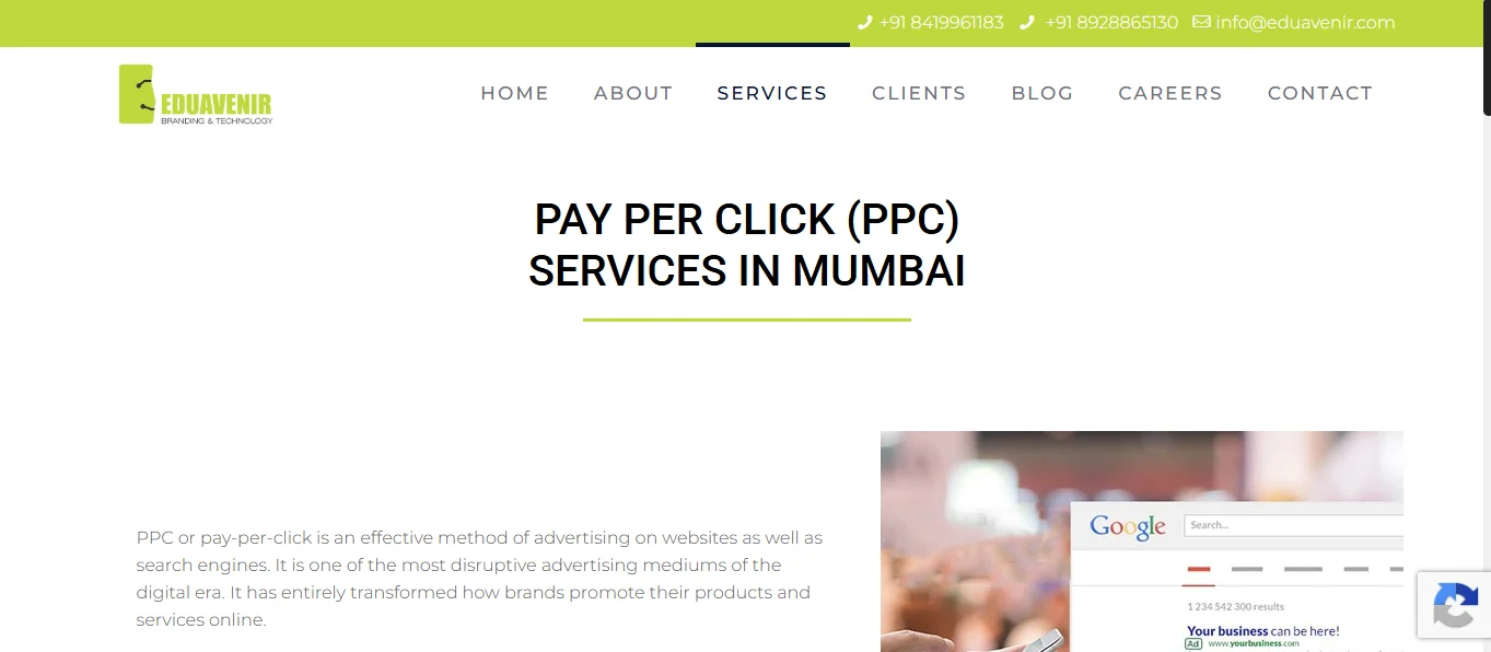 Top 8 Best PPC Companies in Mumbai - 4. Eduavenir