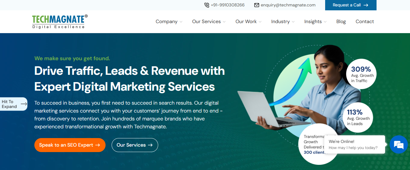 Top 8 Best PPC Companies in Mumbai - 6. Techmagnate