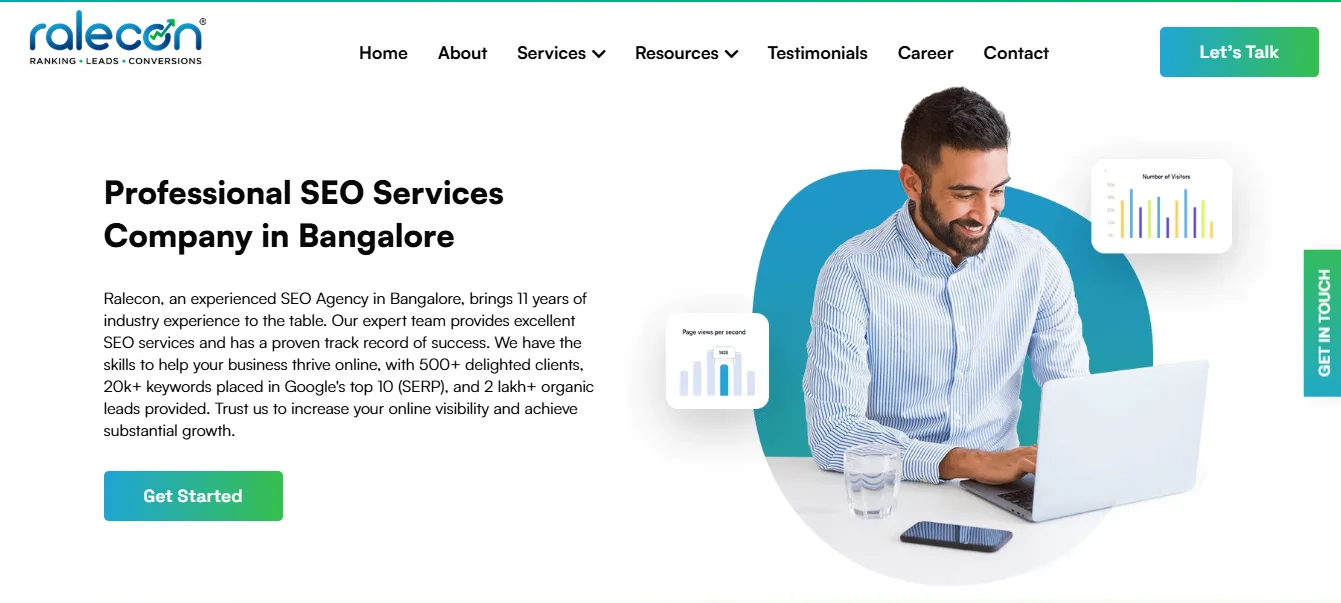 Top 10 Best GEO and AIO Agencies in Bangalore to Boost AI Visibility - 9. Ralecon