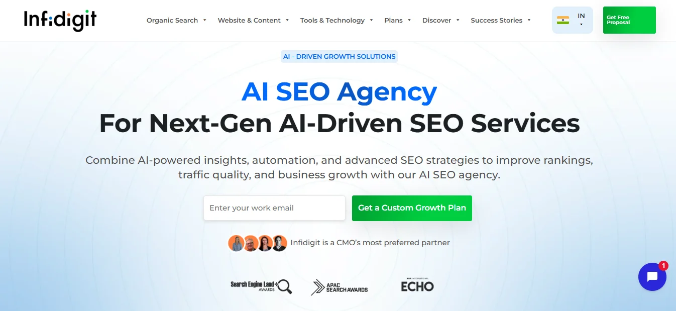 Top 10 Best GEO & AIO Agencies in Mumbai for Higher AI Visibility - 9. Infidigit