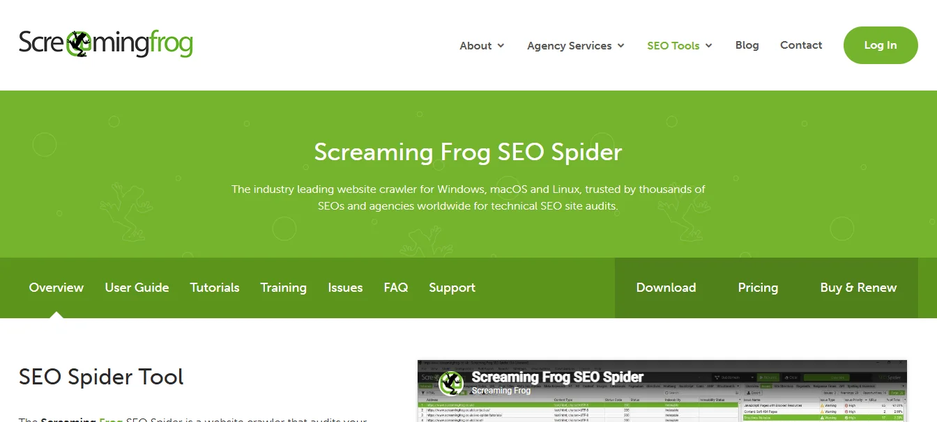 Screaming Frog