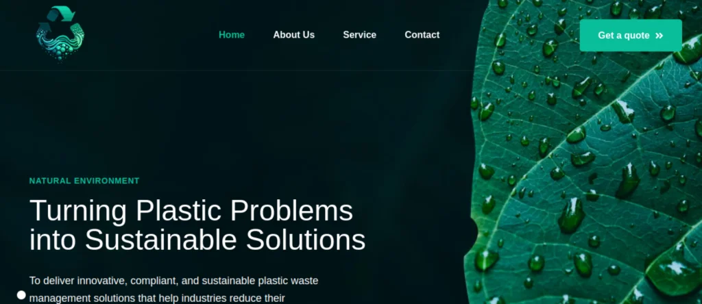 Samaar Greentech website screenshot