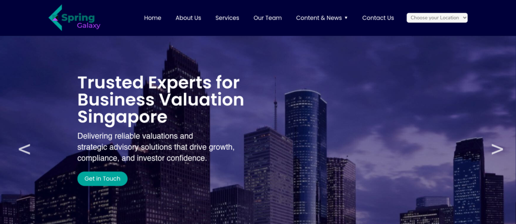 springgalaxy.com website screenshot